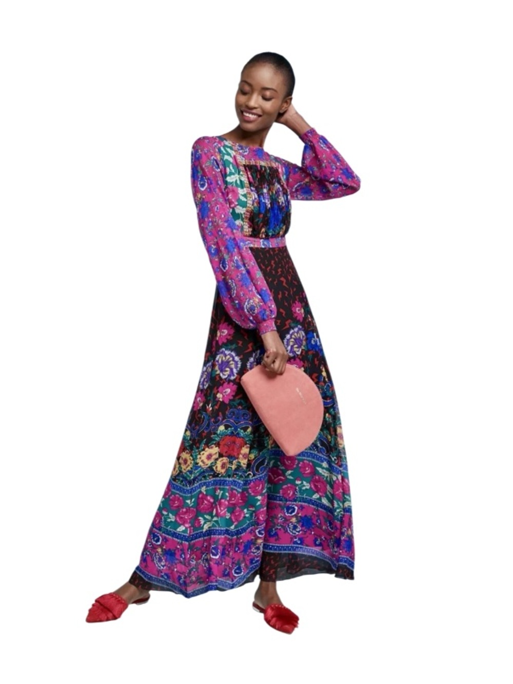 Anthropologie Moulinette Soeurs Emporia Maxi Dress